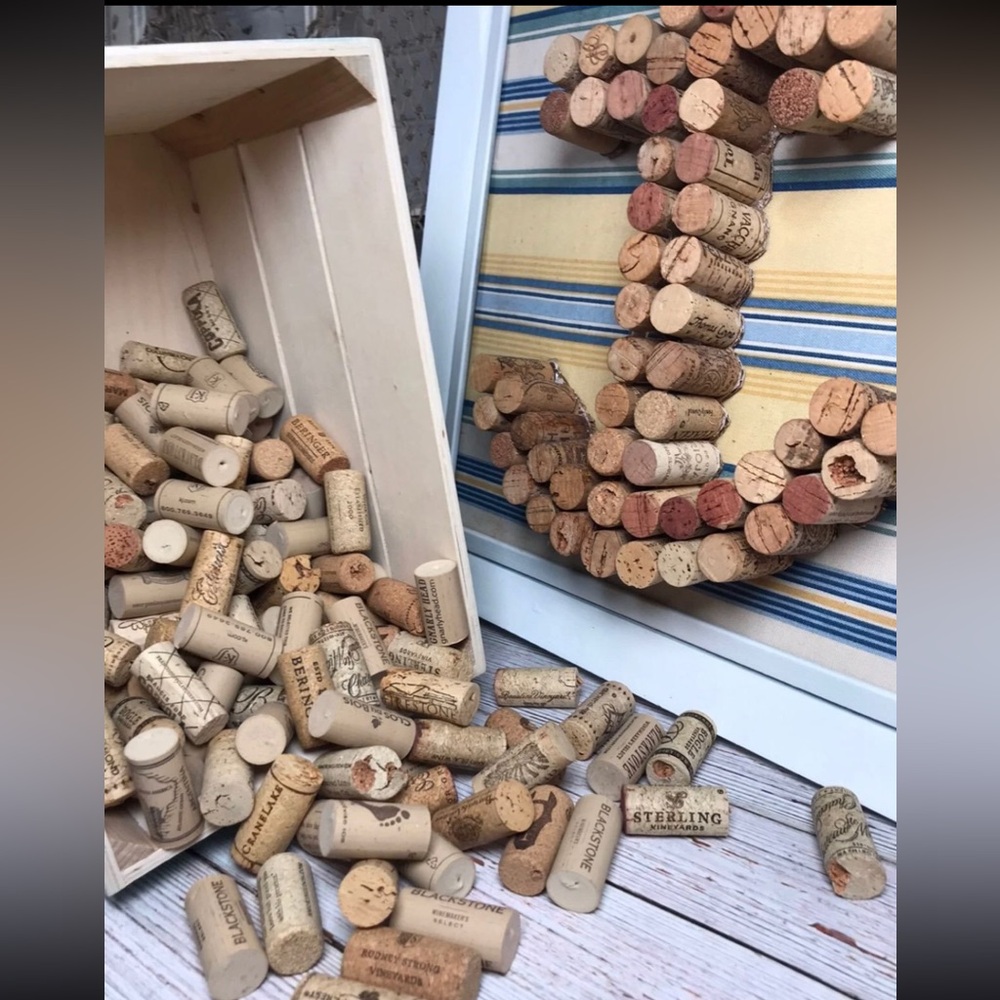 50 Assorted Recycled Corks GRAB BAG for UP-Cycled CREATIVE CRAFTING PROJECTS DIY